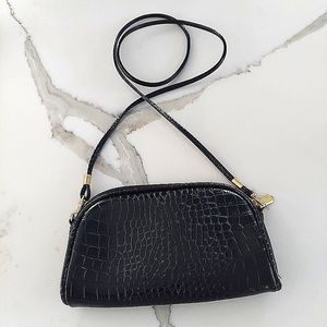 Vegan Leather Crossbody Bag